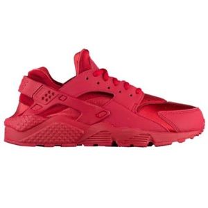 Women’s Red Nike Air Huarache